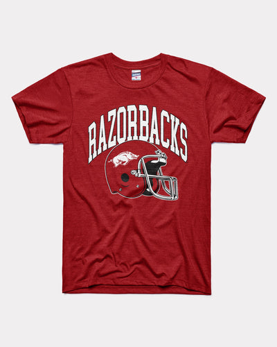 Cardinal Arkansas Razorbacks Football Vintage T-Shirt