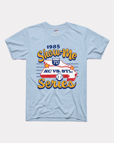 Powder Blue 1985 Show-Me Series Vintage T-Shirt