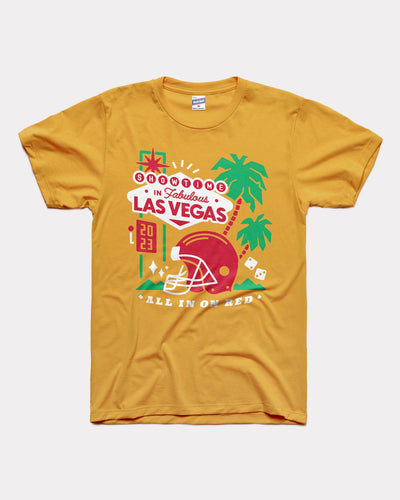 Gold Kansas City Showtime in Vegas Vintage T-Shirt