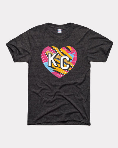 Black KC Heart Bike MS 2023 T-Shirt