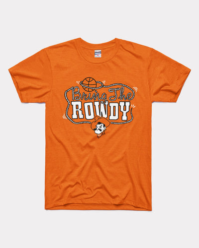 Orange Oklahoma State Cowboys Bring the Rowdy Vintage T-Shirt