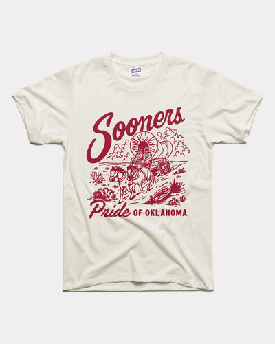 White OU Sooners Pride of Oklahoma Vintage T-Shirt