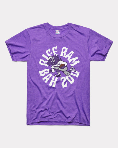 Purple TCU Riff Ram Bah Zoo Mascot Vintage T-Shirt