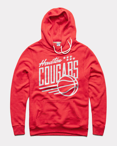 Houston Cougars Basketball Red Hoodie