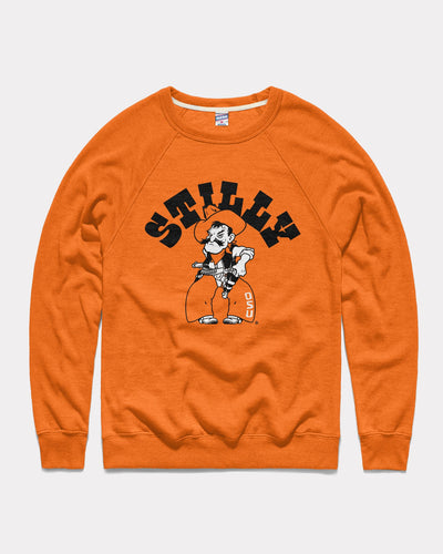 Orange Stilly Oklahoma State Cowboys Vintage Crewneck Sweatshirt