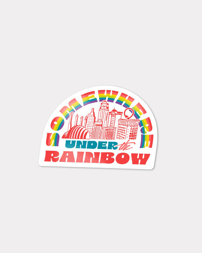 Somewhere Under the Rainbow Pride Sticker