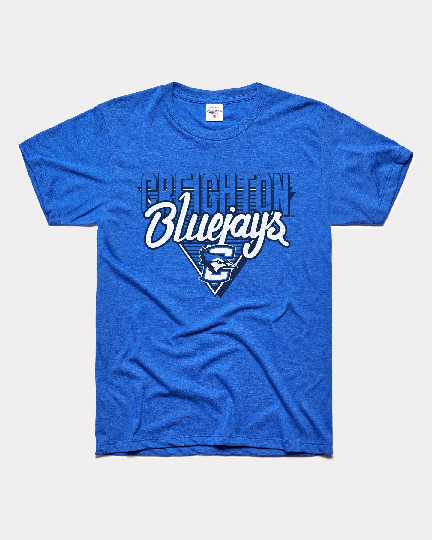 Creighton Bluejays Royal Blue 90s Throwback T-Shirt