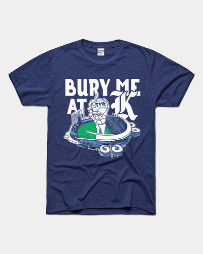 Navy Bury Me at The K Vintage T-Shirt