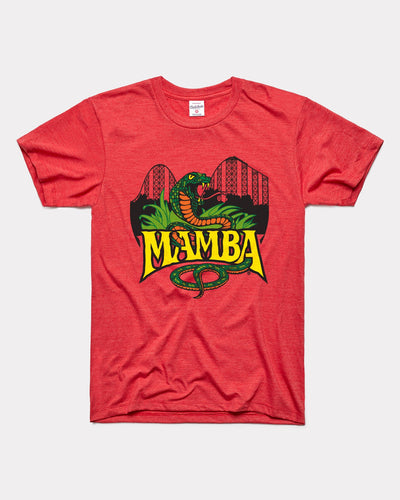Red Worlds of Fun Mamba Vintage T-Shirt