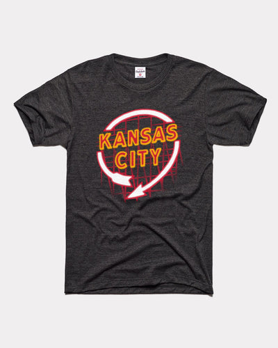 Black Western Auto Building Kansas City Landmark Vintage T-Shirt
