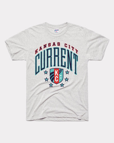 Ash Grey Kansas City Current Founders Unisex Vintage T-Shirt