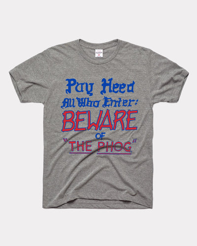 Grey Kansas Jayhawks Pay Heed Vintage T-Shirt