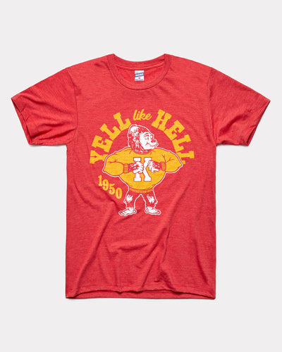 Red 1950 Yell Like Hell Pitt State Gorilla Vintage T-Shirt