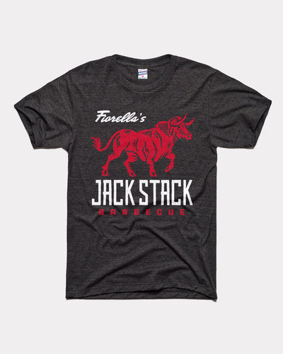 Black Fiorella's Jack Stack Barbecue Vintage T-Shirt