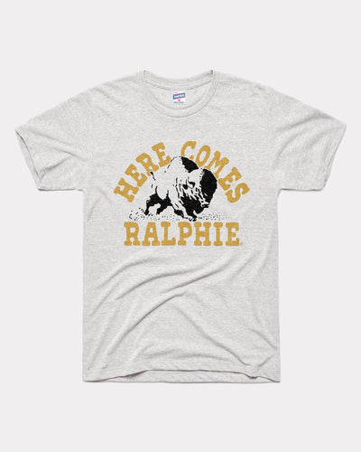 Ash Grey Colorado Buffaloes Here Comes Ralphie Vintage T-Shirt