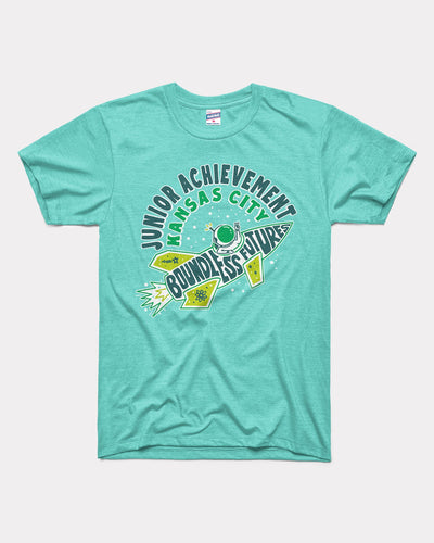 Teal Boundless Futures Junior Achievement Vintage T-Shirt
