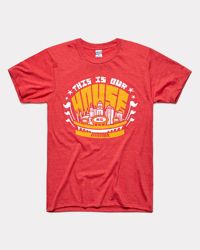 Red This is Our House Ronald McDonald House Charities of Kansas City Vintage T-Shirt