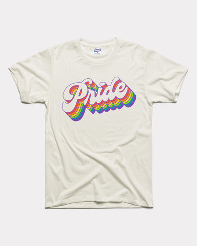 Pride Rainbow Vintage White T-Shirt
