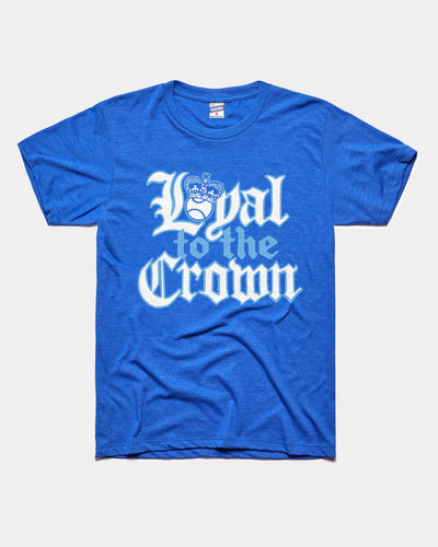 Royal Blue Loyal to the Crown Vintage T-Shirt