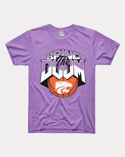 Lavender K-State Wildcats Bring the Doom Vintage T-Shirt