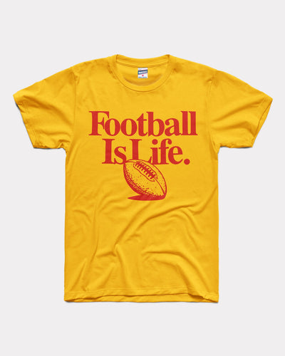 Gold Football is Life T-Shirt