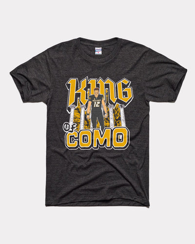Brady Cook King of CoMo Mizzou Black Vintage T-Shirt