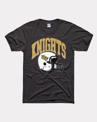 Black UCF Knights Arch Football Helmet Vintage T-Shirt