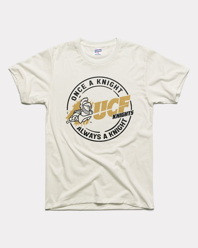 White UCF Knights 30th Anniversary Vault Logo Vintage T-Shirt