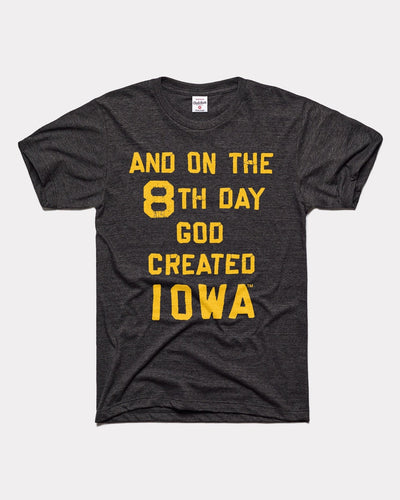 Iowa Hawkeyes 8th Day Black Vintage T-Shirt
