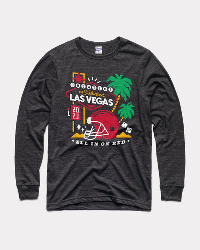 Black Kansas City Showtime in Vegas Vintage Long Sleeve T-Shirt