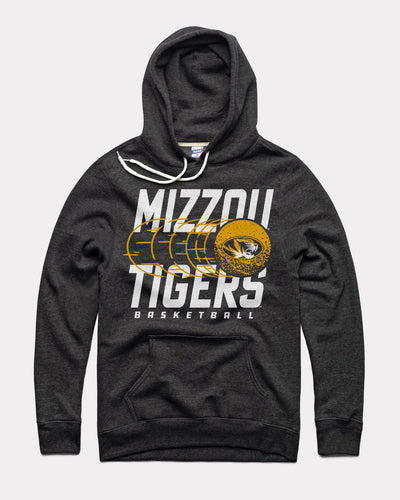 Black Missouri Tigers Basketball Vintage Hoodie Sweatshirt