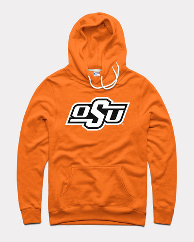 Orange Oklahoma State Cowboys Logo Vintage Hoodie Sweatshirt