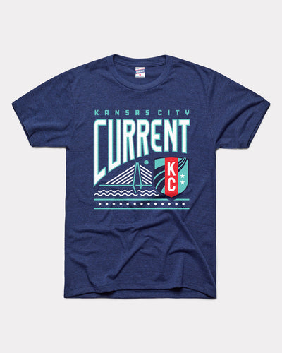 KC Current Bridge Navy T-Shirt