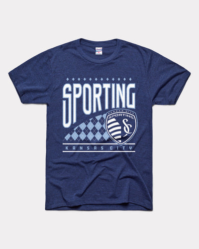Sporting Kansas City Argyle Navy T-Shirt