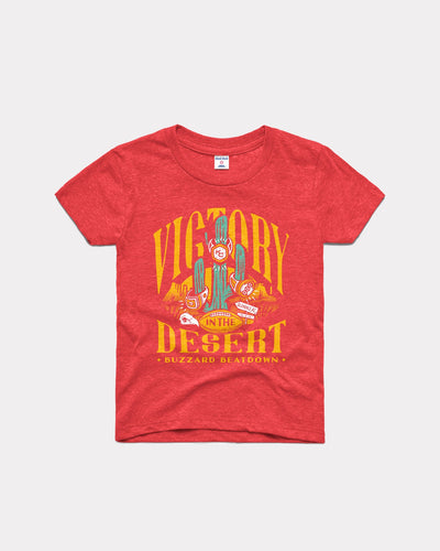 Kids Red Victory in the Desert Vintage Youth T-Shirt