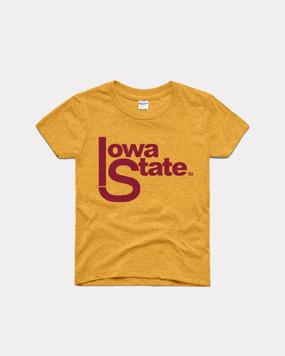 Kids Iowa State Cyclones 1979 Gold Vintage T-Shirt