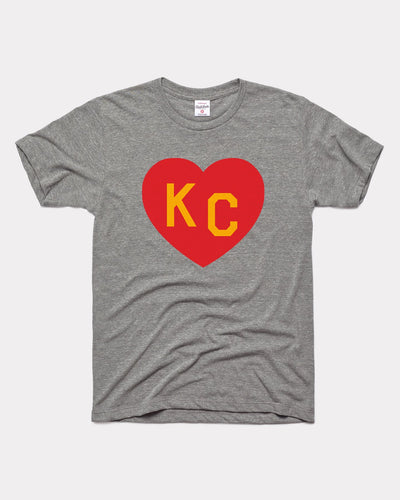 Grey Arrowhead Collection KC Heart Vintage T-Shirt