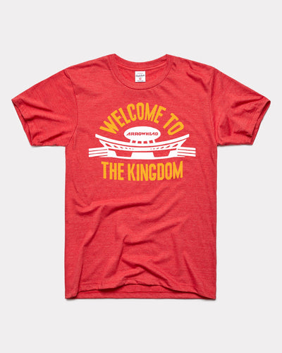 Red Arrowhead Welcome to the Kingdom Vintage T-Shirt