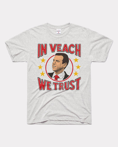 Ash Grey In Brett Veach We Trust Arrowhead Collection Vintage T-Shirt