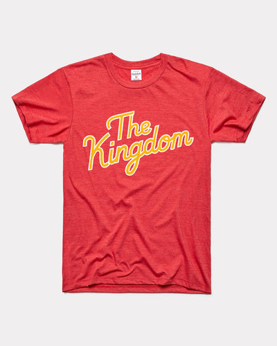 Heather Red Arrowhead Collection The Kingdom Script Vintage T-Shirt