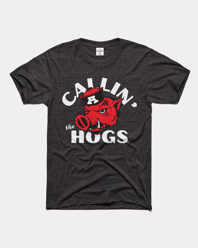 Black Callin' Hogs Arkansas Razorbacks Vintage T-Shirt