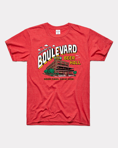 Red Boulevard Brewing Co Beer Hall Vintage T-Shirt