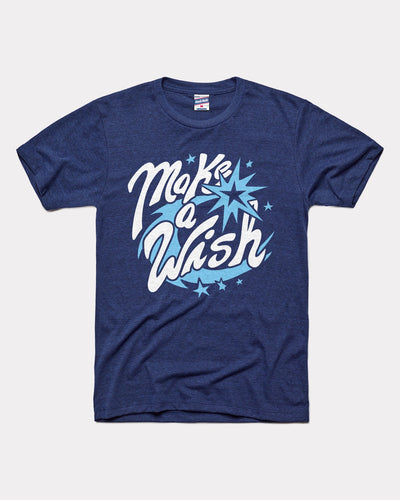 Navy Make-A-Wish Missouri & Kansas Vintage T-Shirt