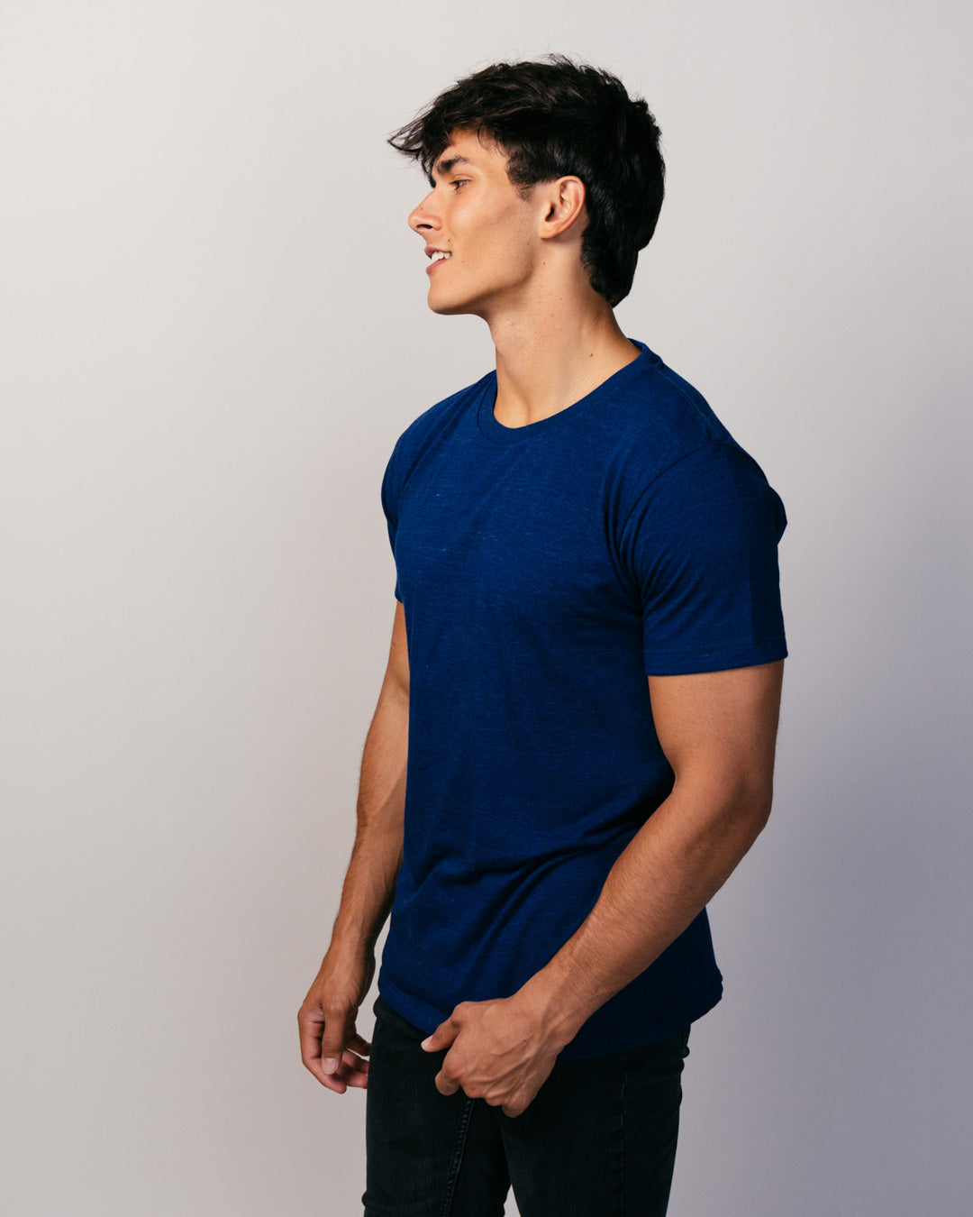 Men's Yahtzee Retro How I Roll T-shirt - Navy Blue - Medium : Target