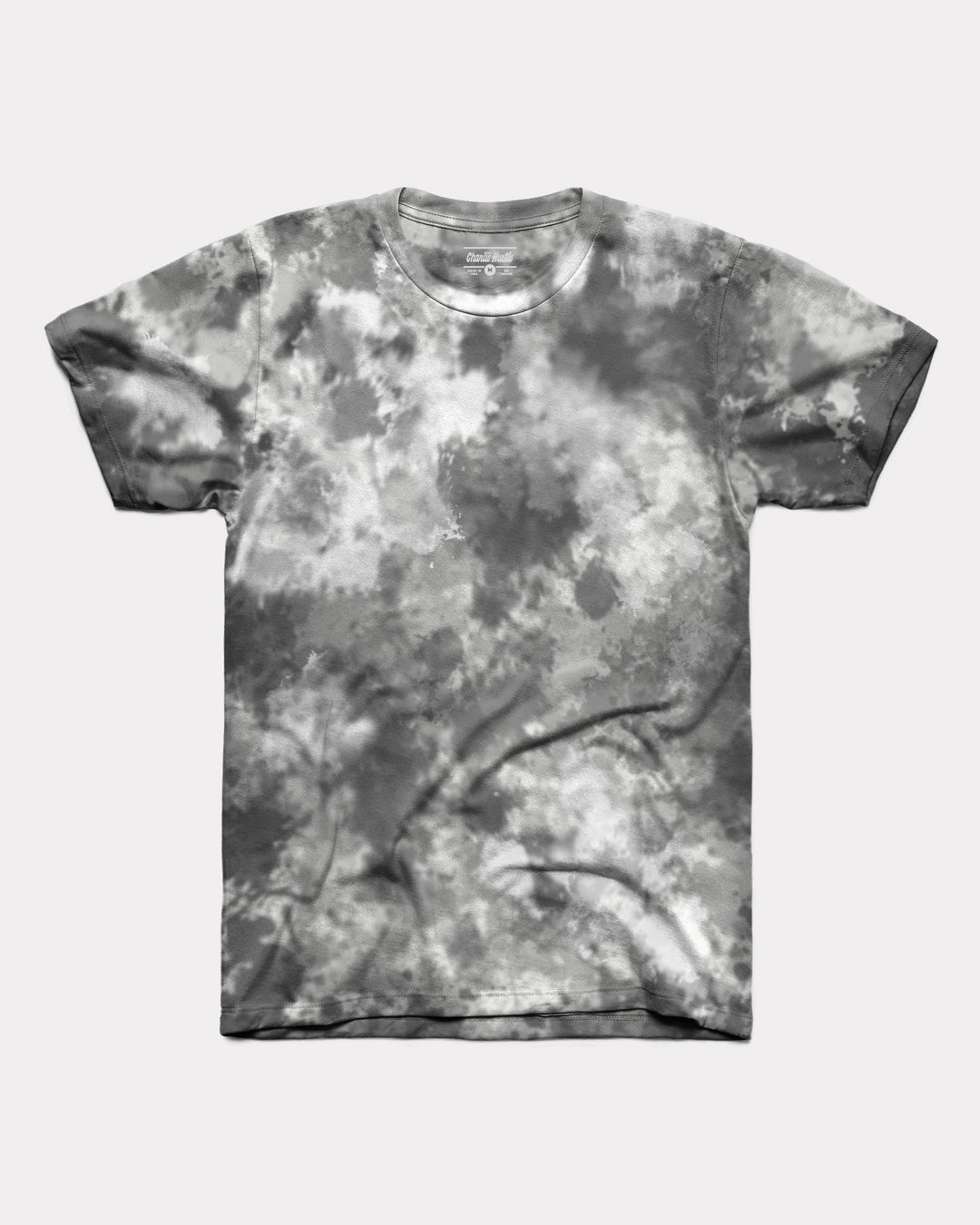 grey shirt bleach tie dye