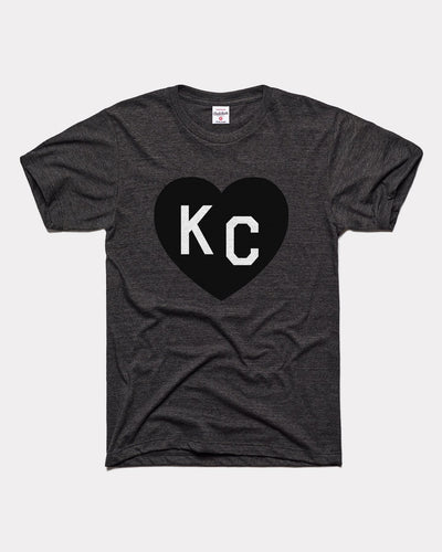 Black KC Heart Vintage T-Shirt