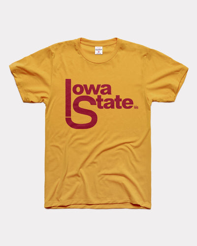 Gold Iowa State Cyclones 1979 Vintage T-Shirt