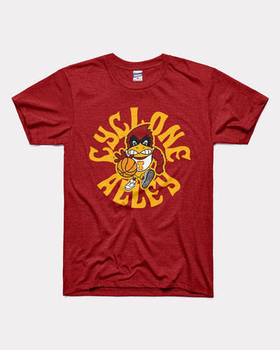 Cardinal Cyclone Alley Iowa State Basketball Vintage T-Shirt