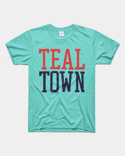 Teal Town KC Current Teal Vintage T-Shirt