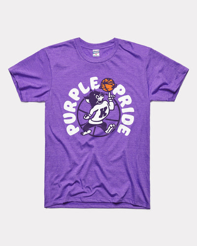 Kansas State Basketball Purple Pride Vintage T-Shirt